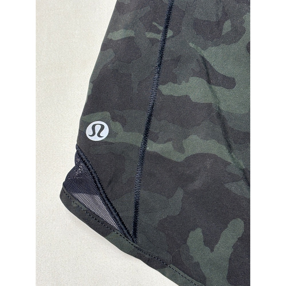 Lululemon Hotty Hot High-Rise Lined Heritage 365 Camo Deep Coal Womens 2T W22 L4 - Picture 5 of 9